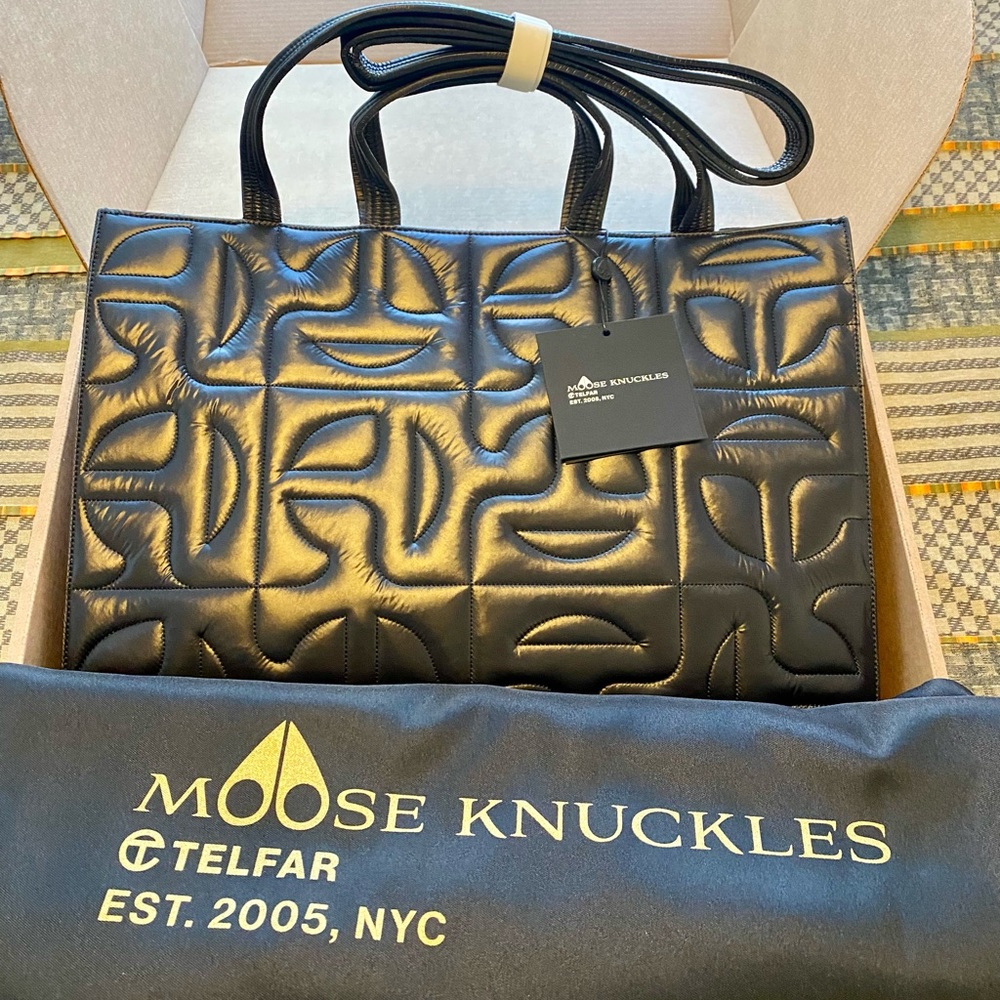 Moose Knuckles x Telfar Quilted Large Shopper Nylon